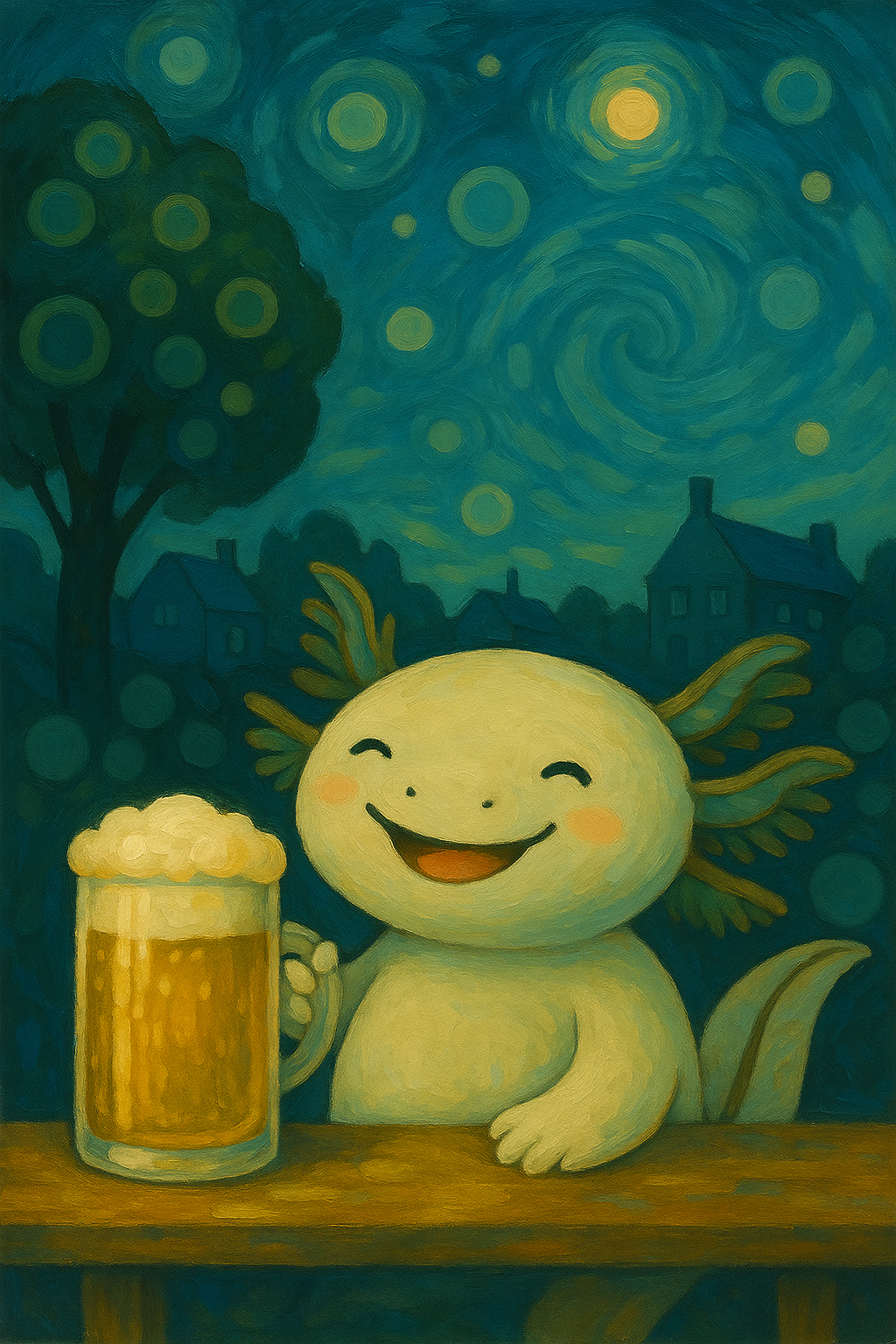 L’Axolotl et la Bière Étoilée