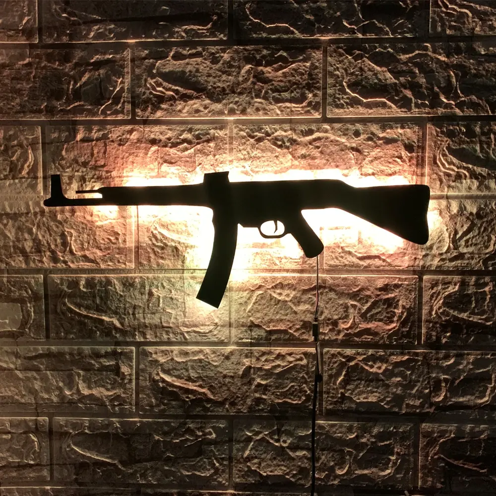 🔫✨ After Dark™ LED Gun Wall Light