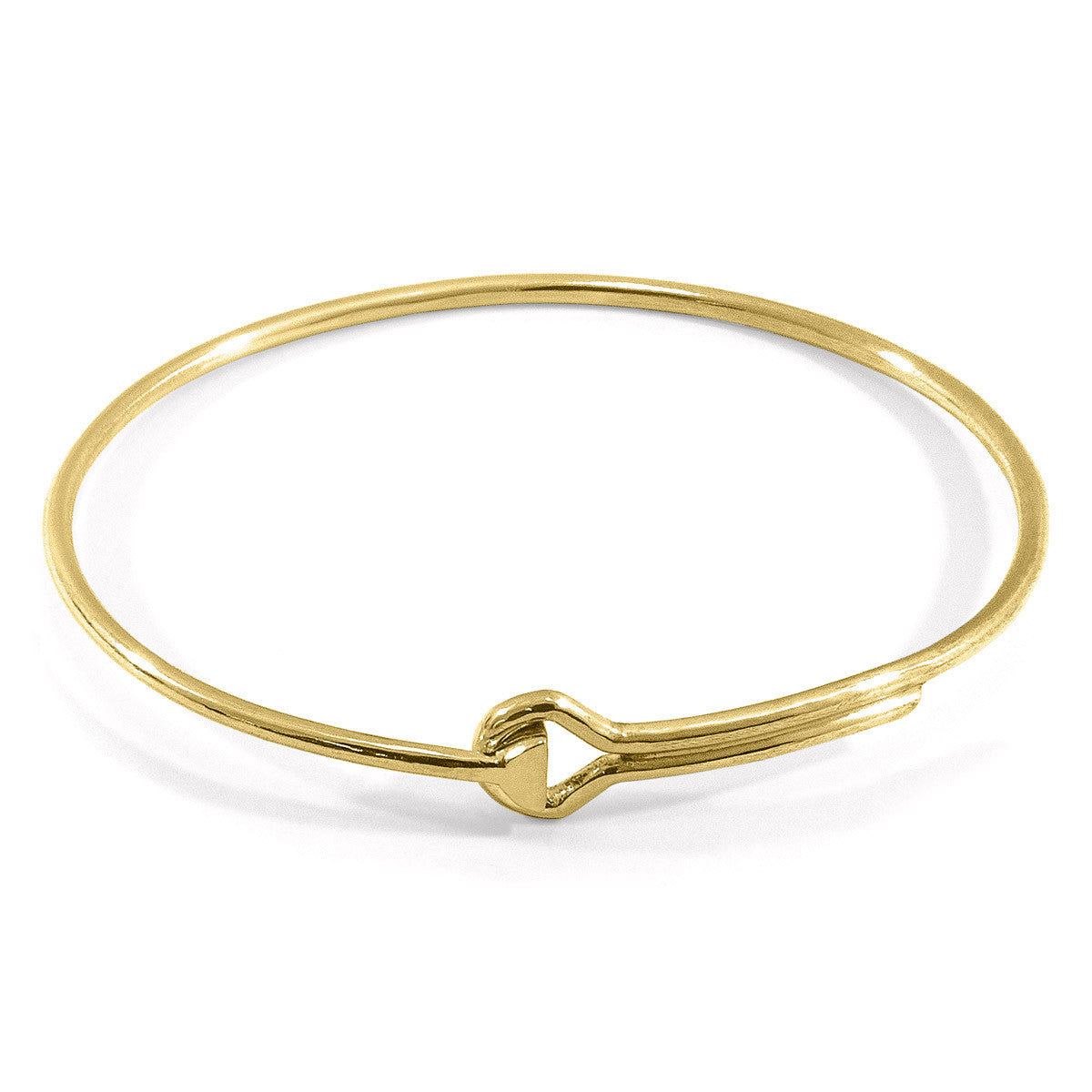 Sutton Gate Geometric Bangle in 9ct Yellow Gold
