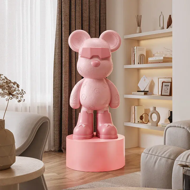 Thumbnail: LeatherLuxe™ – Designer Bear Sculpture
