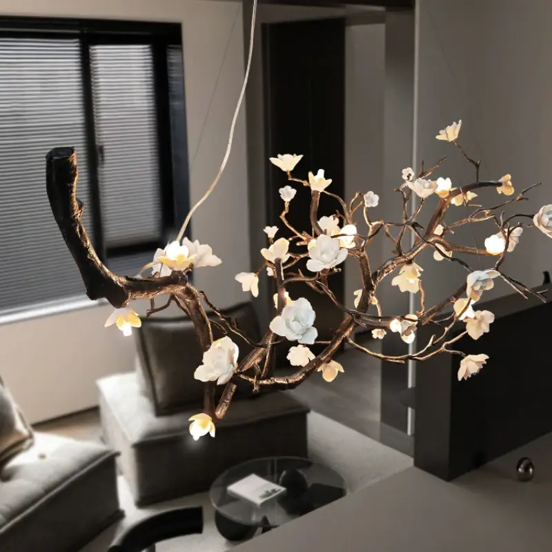 Thumbnail: Plum Blossom Branch Chandelier