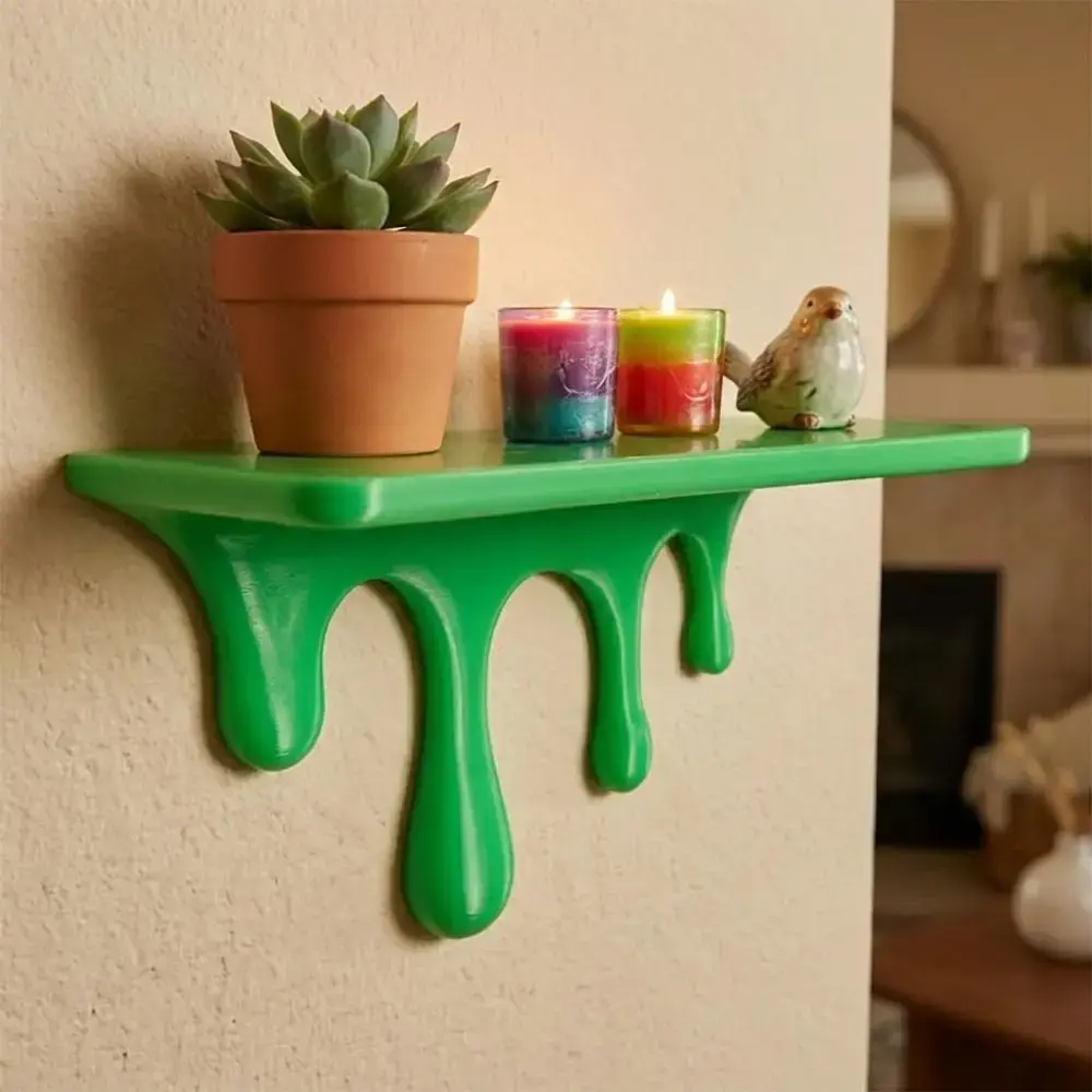 💧 Drip Drop™ — Melting Floating Wall Shelf