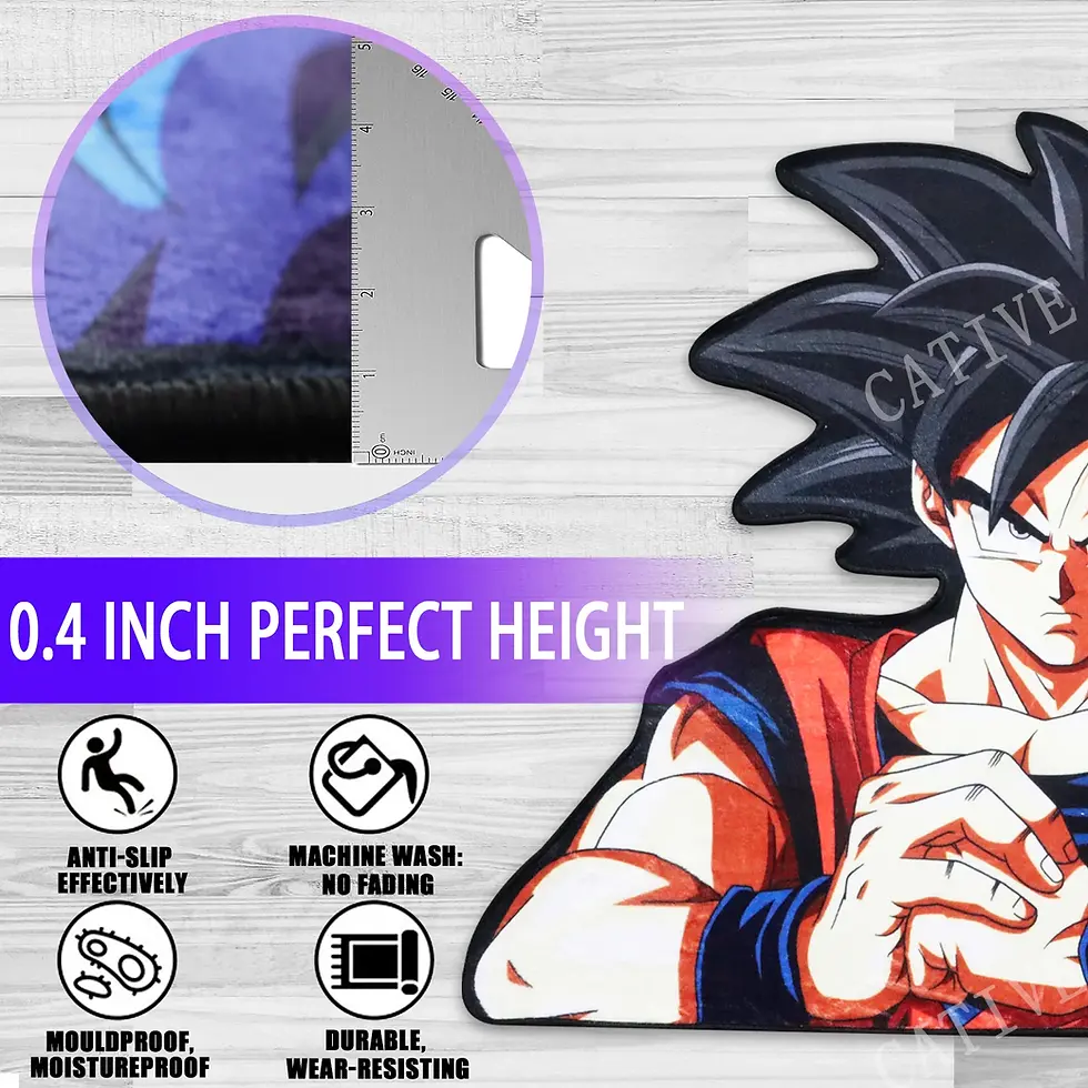 Thumbnail: 🐉 Saiyan Spirit™ Goku Dragon Ball Z Floor Mat