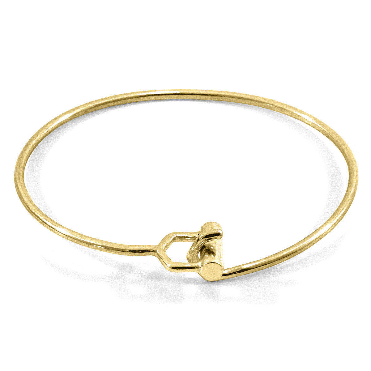Hardy Buckle Midi Bangle – 9ct Yellow Gold
