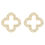 Thumbnail: Open Clover Earrings