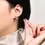 Thumbnail: Shimmerfly Moissanite Butterfly Stud Earrings