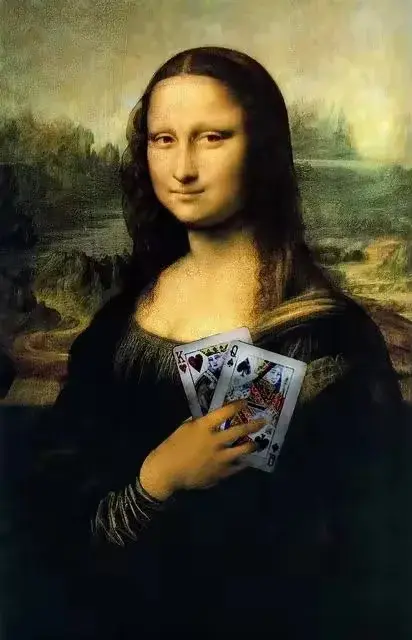 Thumbnail: The Louvre Has Plumbing™ Mona Lisa Bathroom Canvas