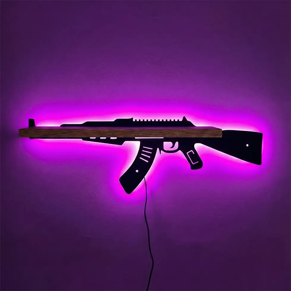 Thumbnail: ✨ GlowFrame™ — LED Wall Display Shelf
