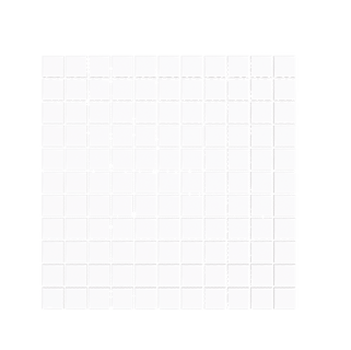 SQUARE 2.5 X 2.5 MATT WHITE