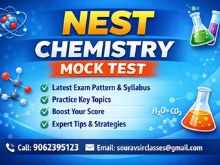 Ultimate NEST Chemistry Mock Test Guide 2026: Real Exam Simulation & Rank Boost Plan