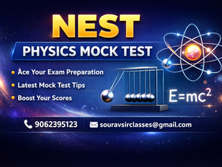 Ultimate NEST Physics Mock Test Guide 2026: Real Exam Simulation & Score Boost Plan