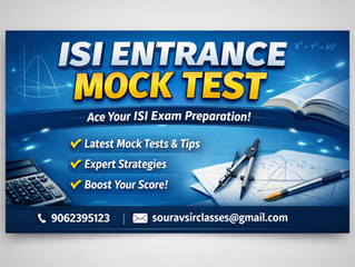 Ultimate ISI Entrance Mock Test Guide: Real Exam Simulation & Score Boost Strateg