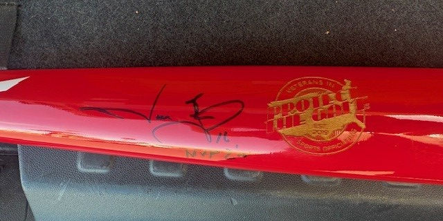 Jason Giambi Signed Bat