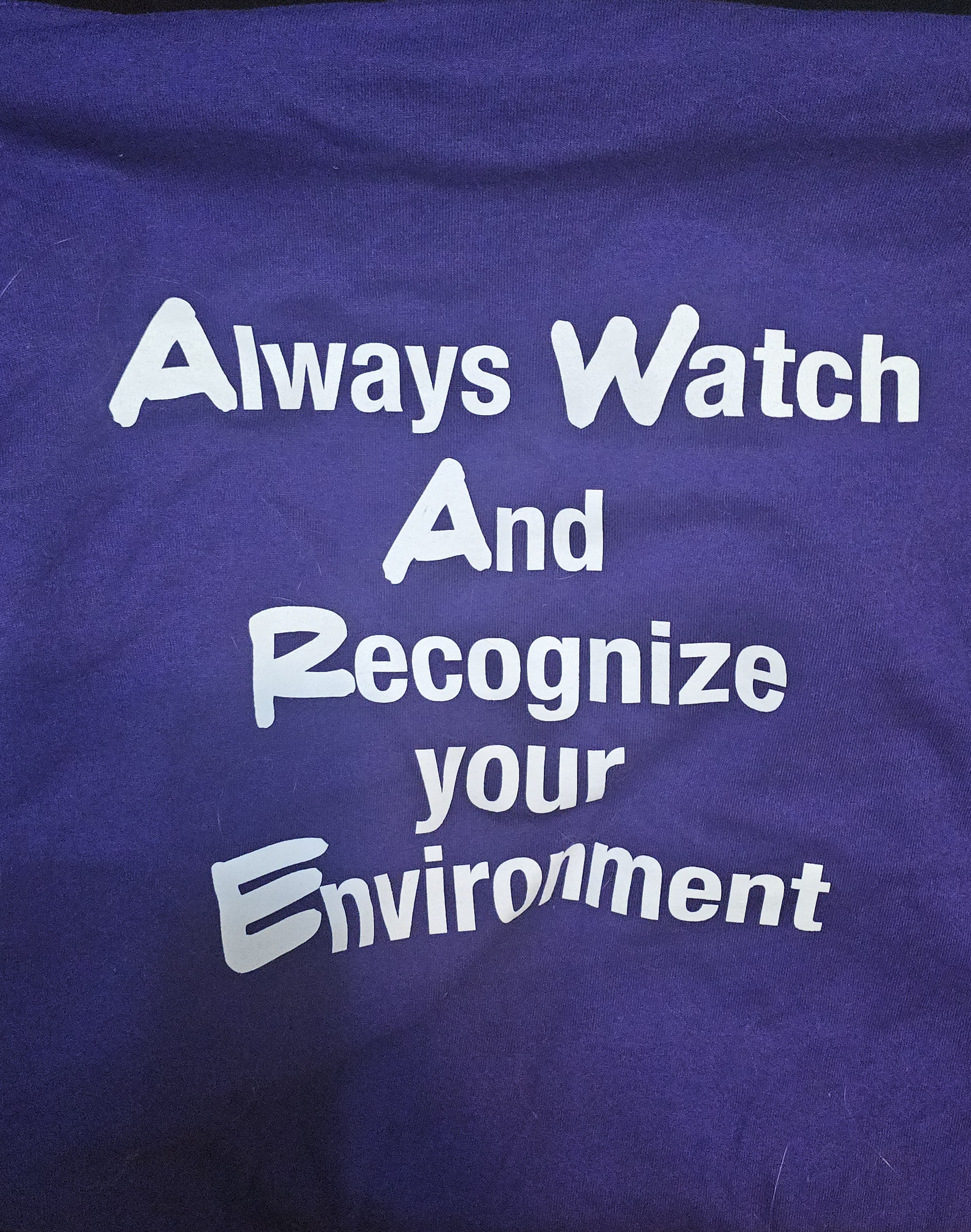 AWARE PURPLE SHIRT