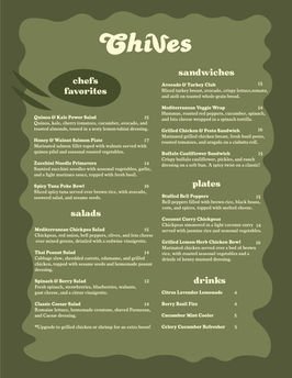 Graphic Design: Restaurant Logo & Menu