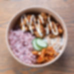 Original fried chicken rice bowl