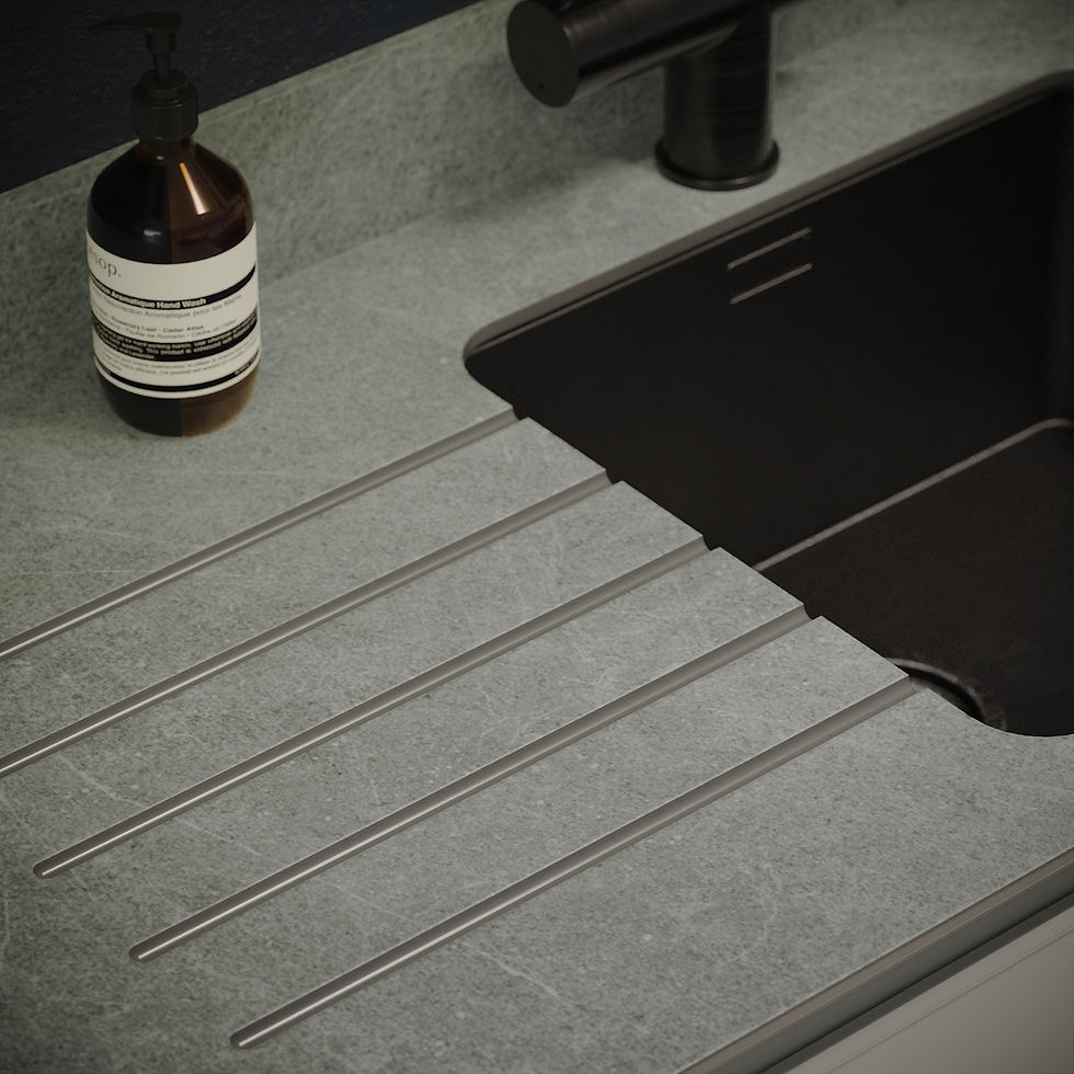 Bio-based worktop surface with durable, low-carbon composition