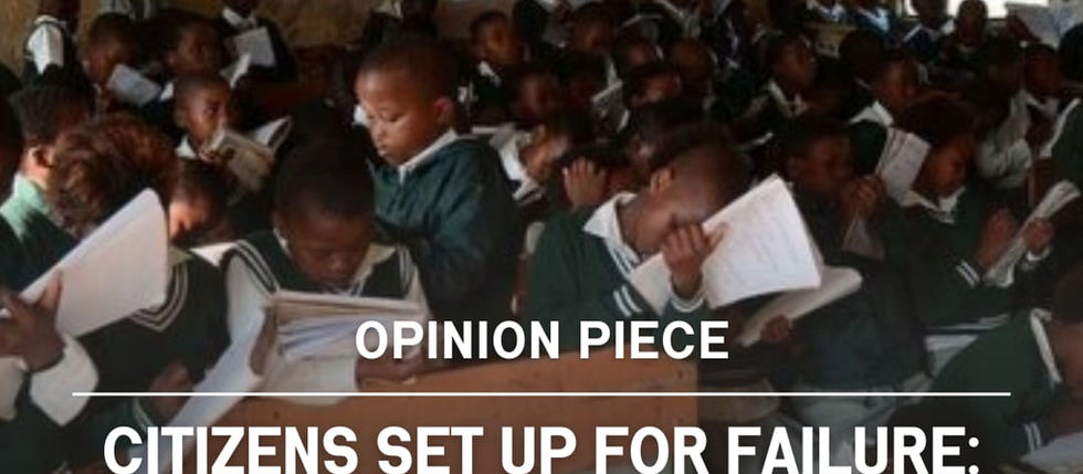 Citizens Set Up for Failure: The BELA Act and South Africa’s Overcrowded Schools