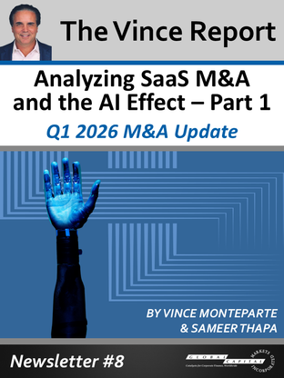 The Vince Report – Analyzing SaaS M&A and the AI Effect – Part 1
