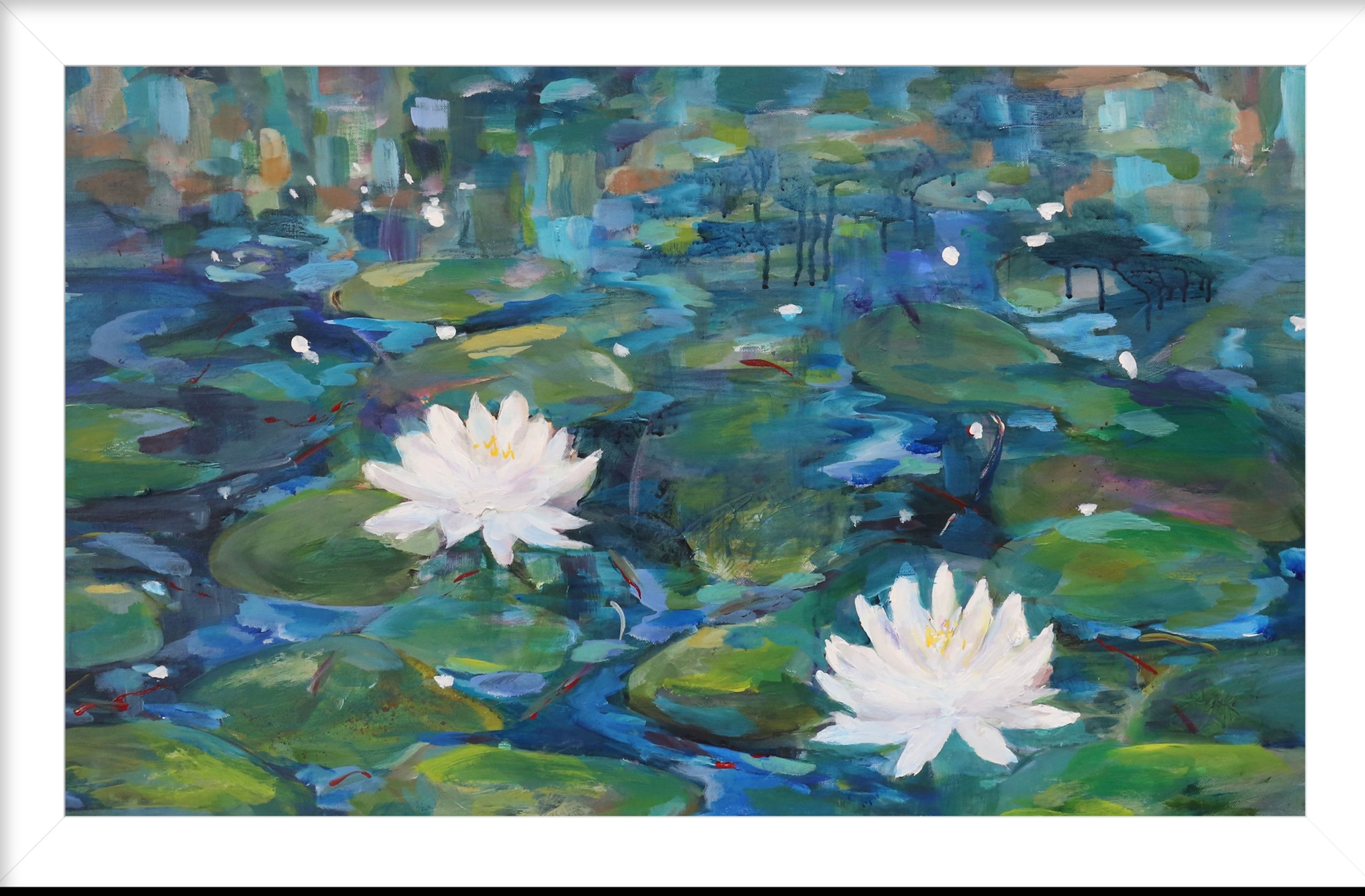 Water lilies on the Bay