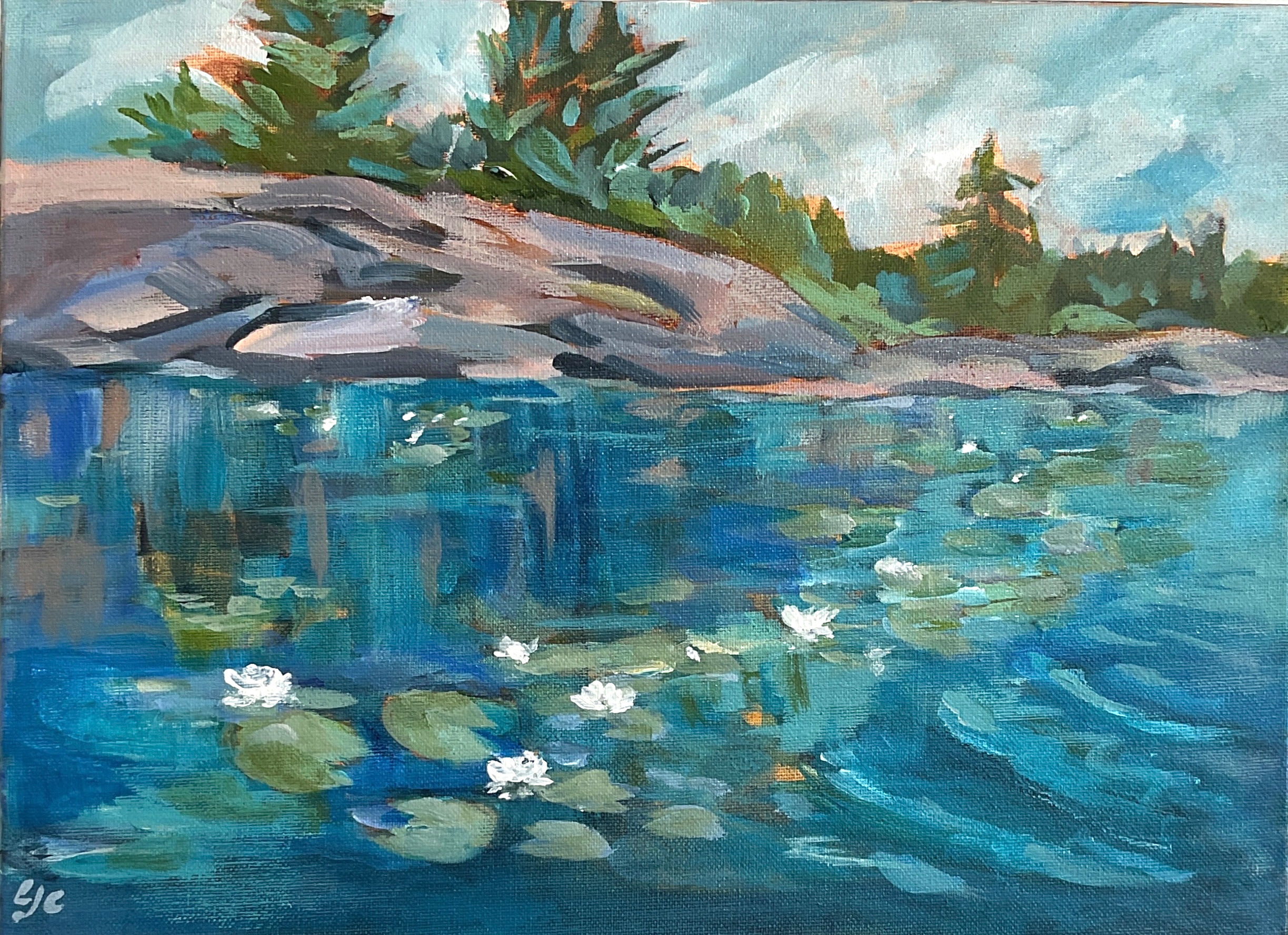 View from the Kayak - Solitude