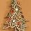 Thumbnail: Holly Craft Christmas Tree Brooch