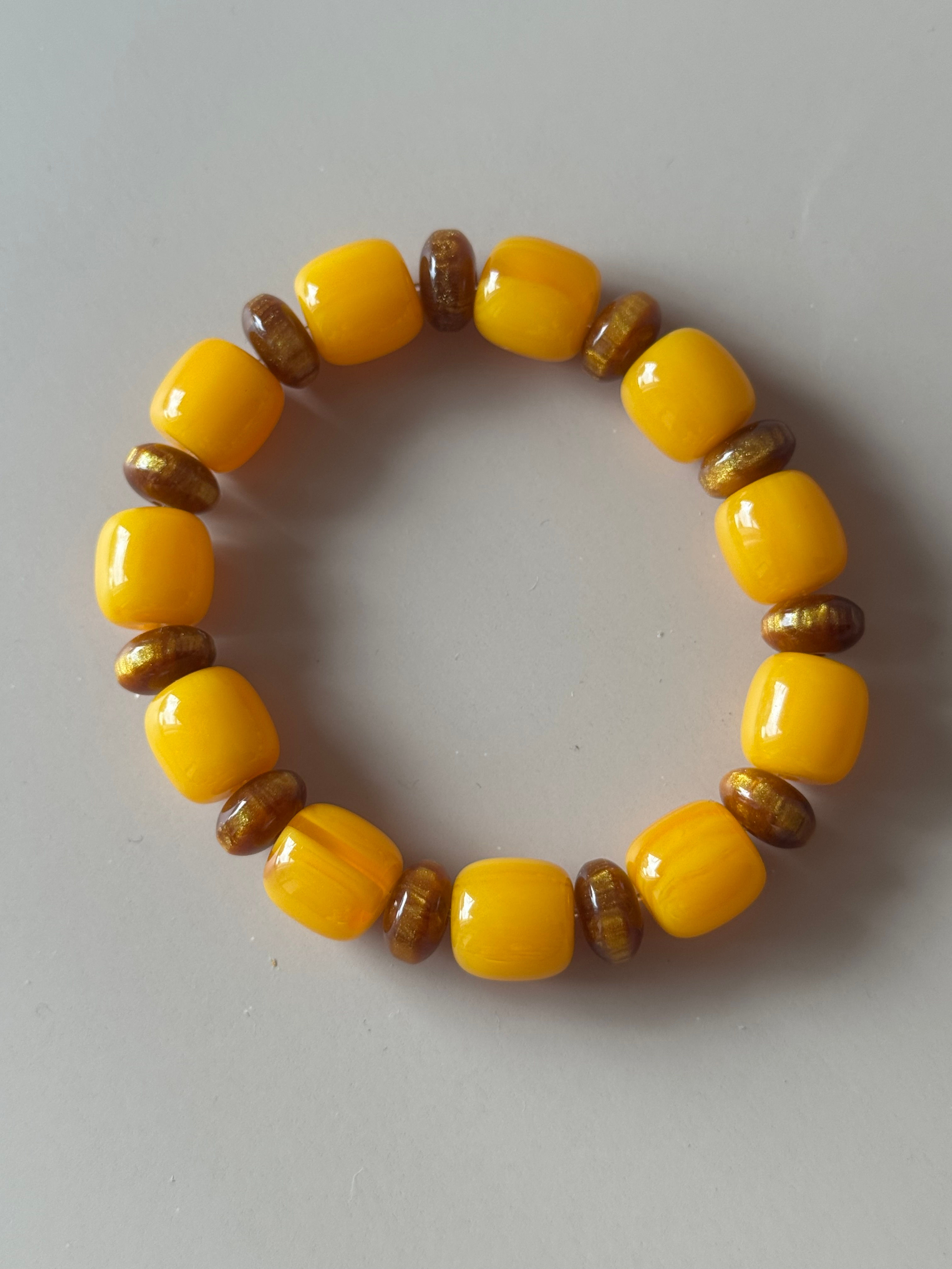 Bracelets perles résine Mathilde