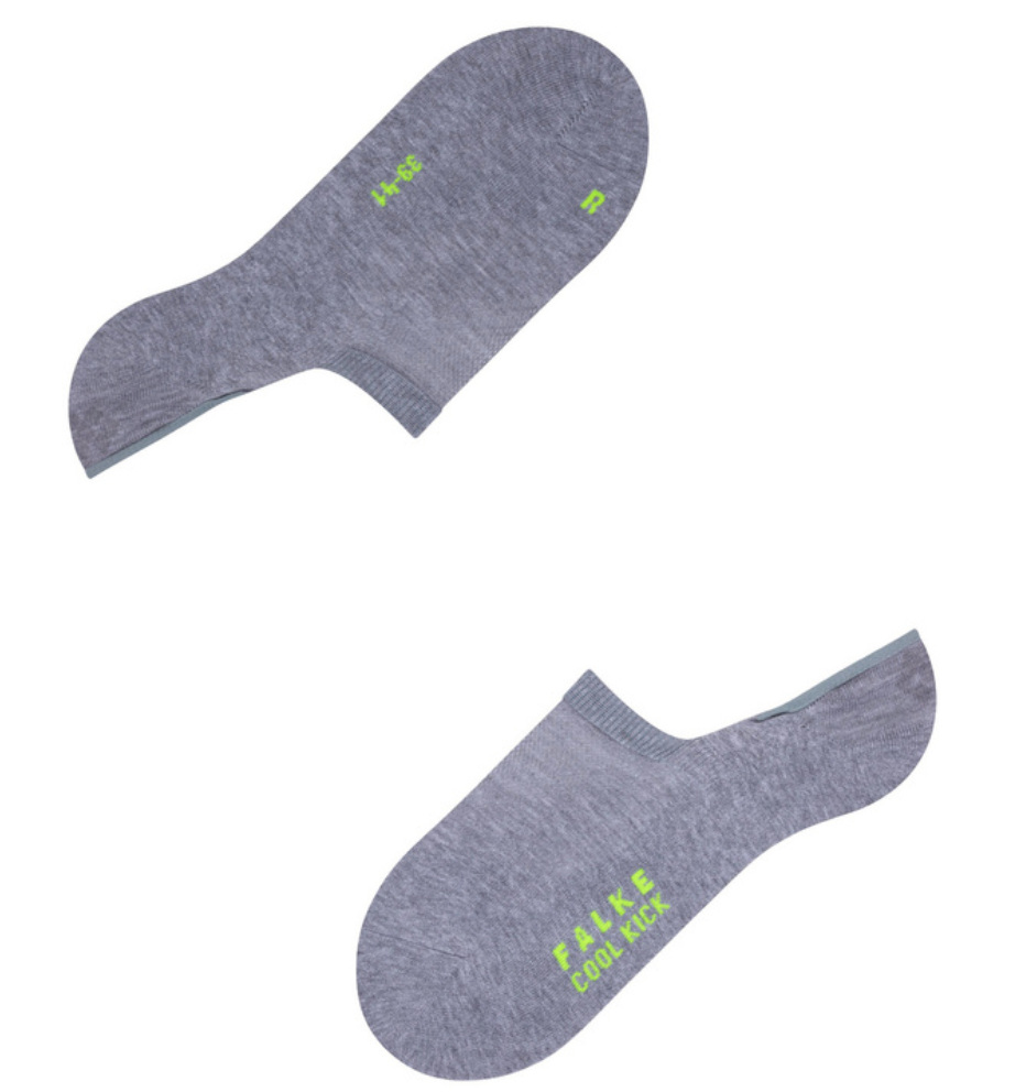 Thumbnail: FALKE COOL KICK UNISEX KOUSENVOETJES GRIJS