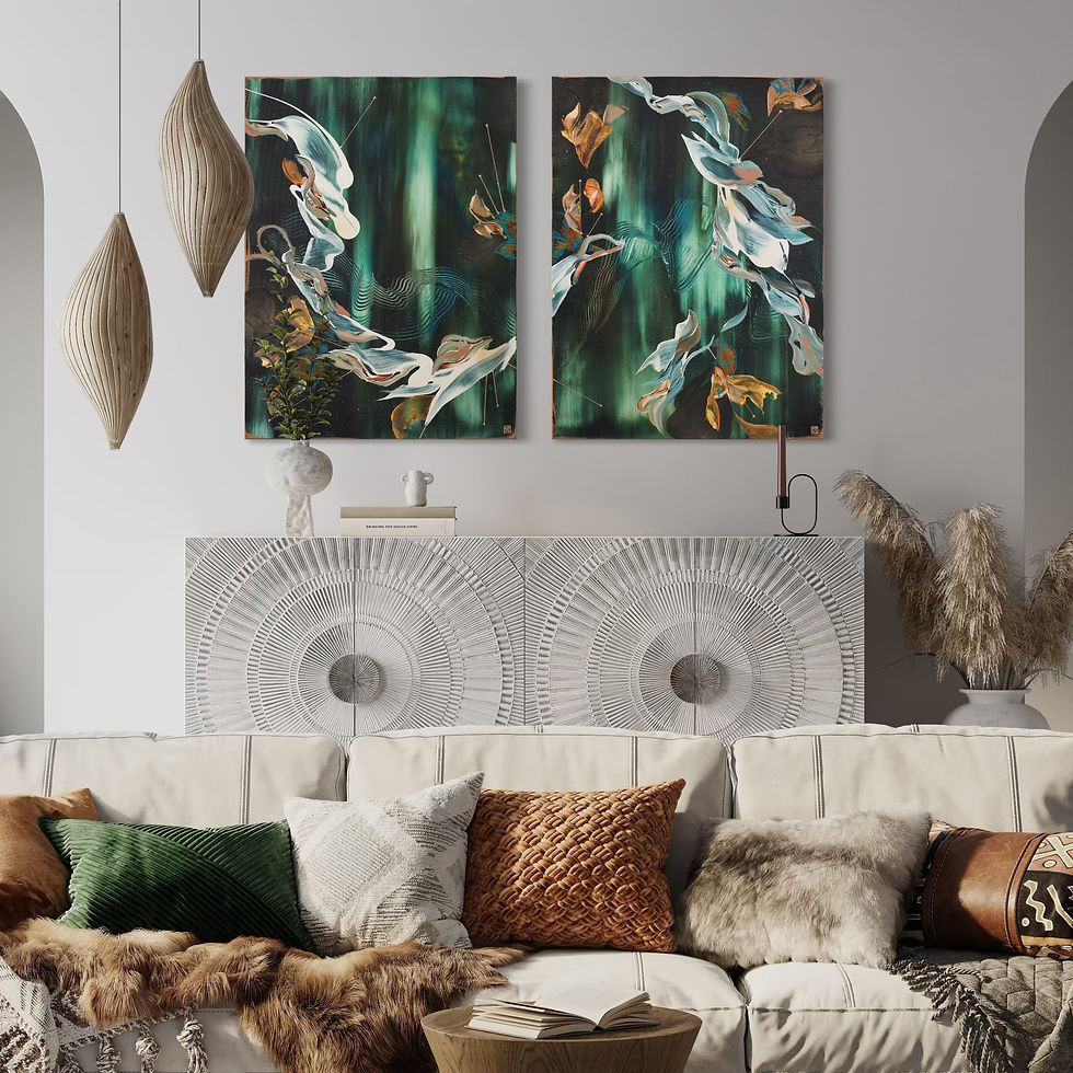 Thumbnail: Through The Eons Diptych