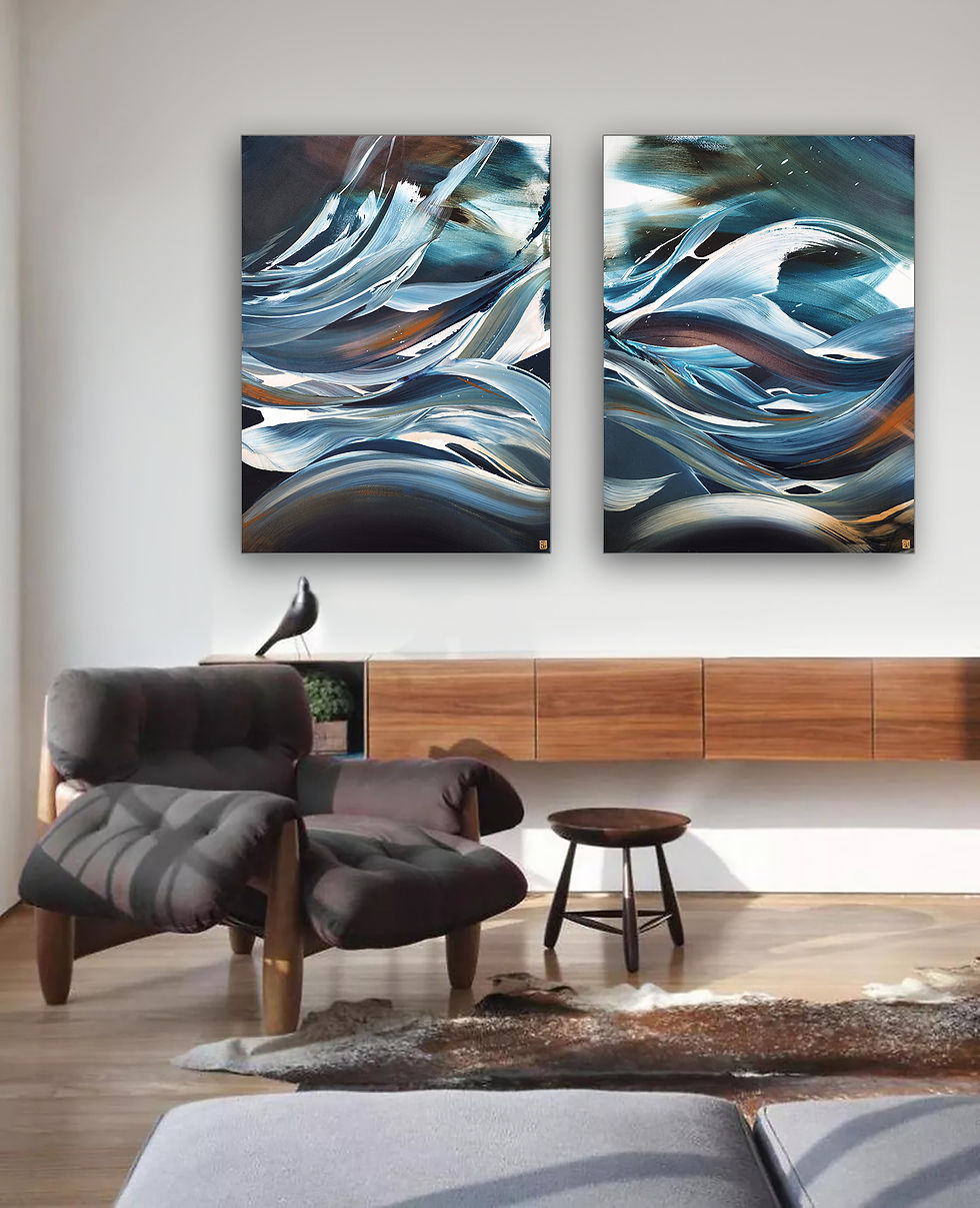 Thumbnail: Deeper Water Diptych
