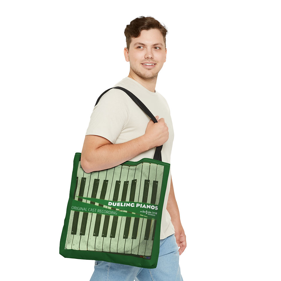 Thumbnail: Dueling Pianos OCR Tote Bag