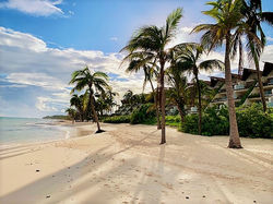 Gorgeous beach area at the property