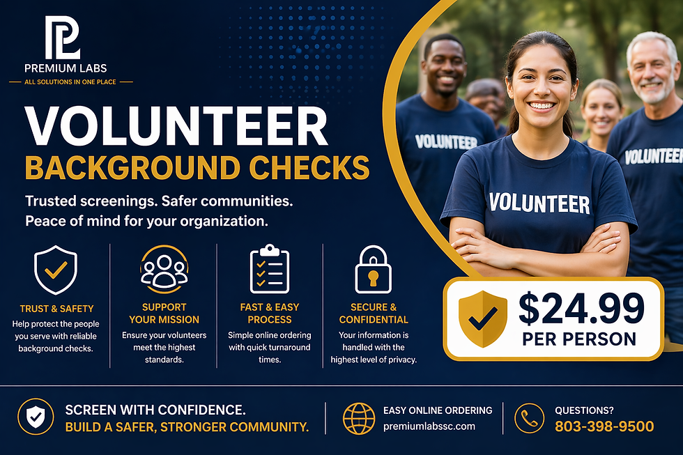 VOLUNTEER BACKGROUND