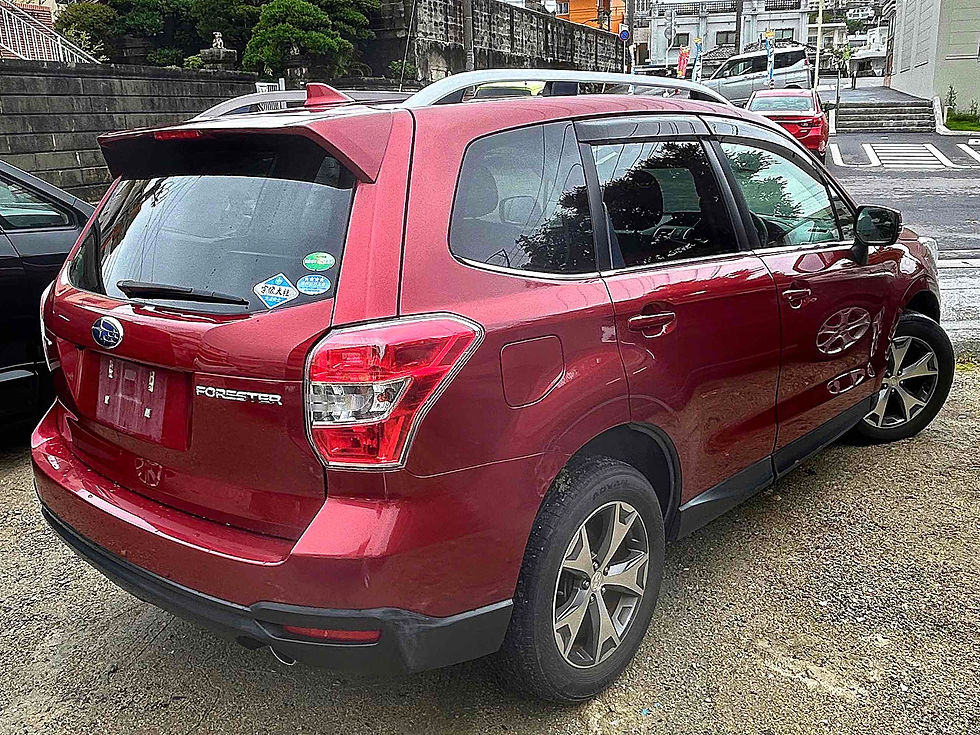 サムネイル： ⭐27年式スバル★フォレスター4WD⭐👉本土仕入れ車両🤩❕４WD🎵アイサイト搭載車🎶⭐２年車検・２年保証付き!