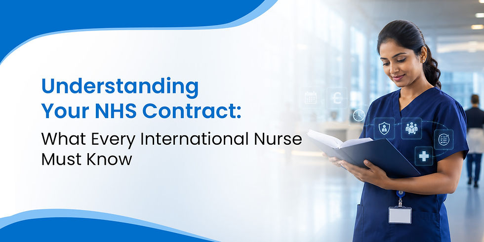 Understanding Your NHS Contract: What Every International Nurse Must Know