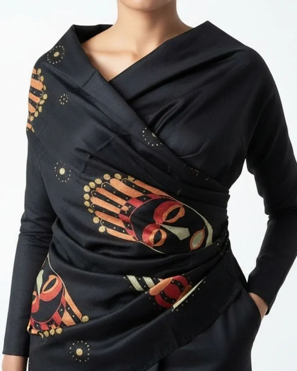 Thumbnail: Black Dupatta