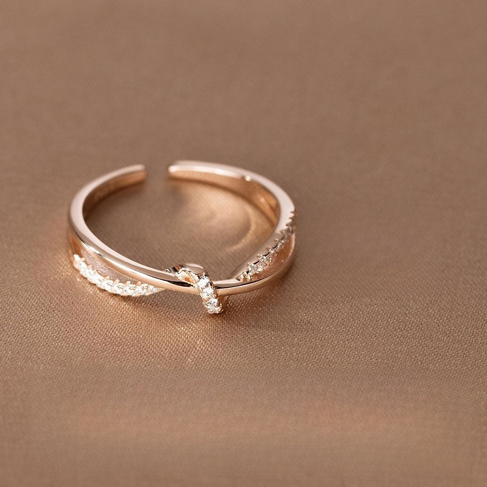 Thumbnail: Moonveil Twist Ring