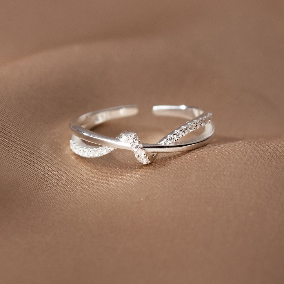 Thumbnail: Moonveil Twist Ring