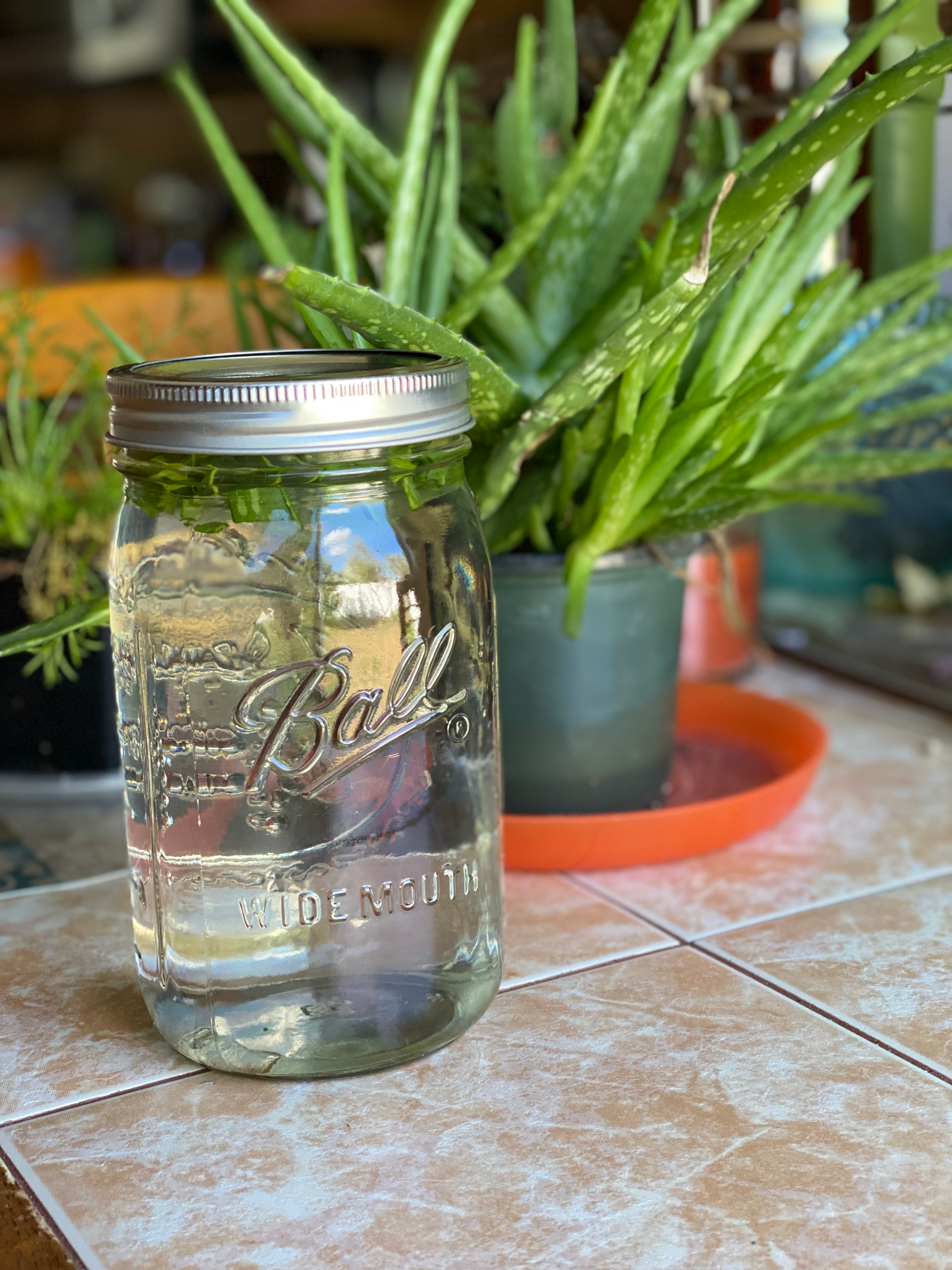Aloe water…. content media