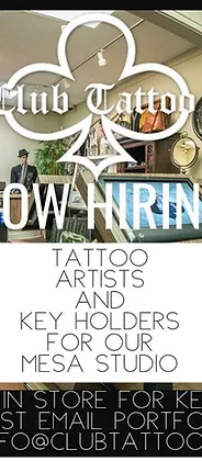 Tattoo Artists Looking For Work Hiring Tattoo Artists Worldwide
