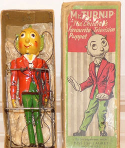 Luntoy Metal Mr Turnip Puppet