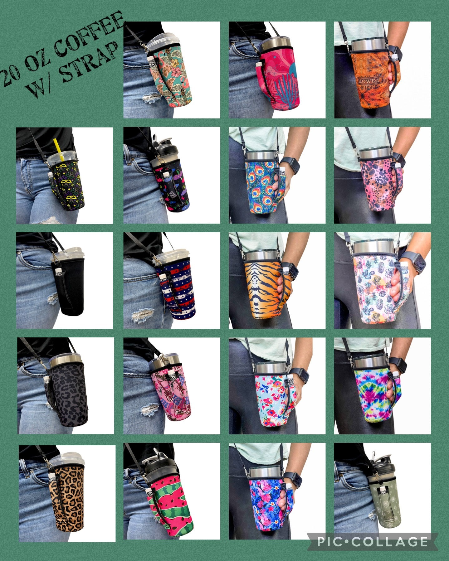 20oz Handler with Strap