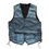 Thumbnail: Color Block XL Denim Vest
