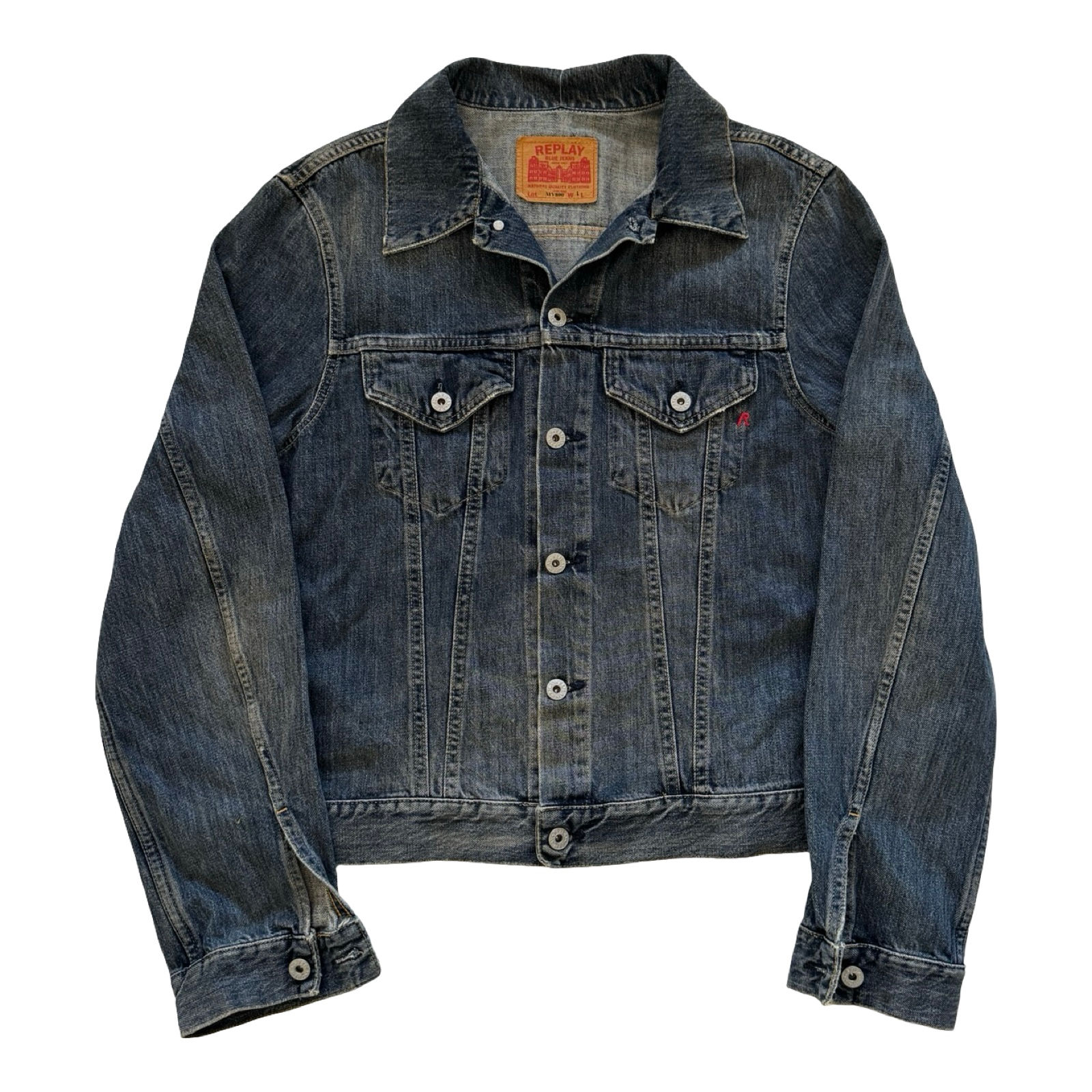 Replay Blue Jeans Medium Denim Jacket