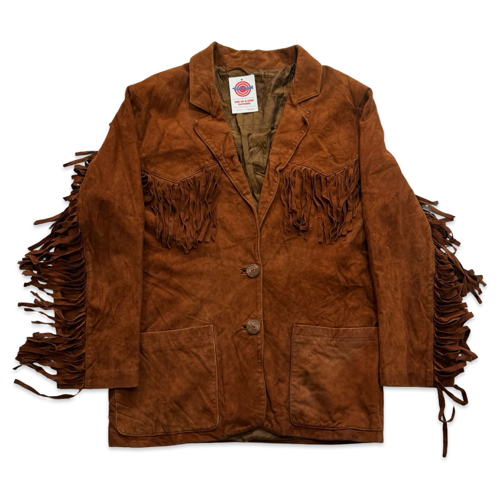Ornell's Large Suede Fringe Jacket