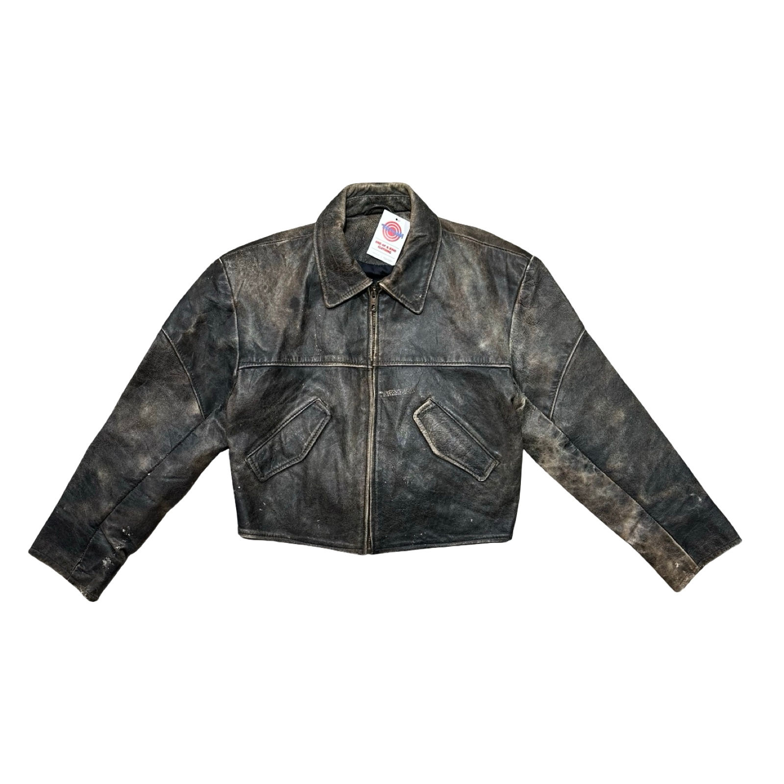 Vera Pelle Small Leather Fringe Jacket