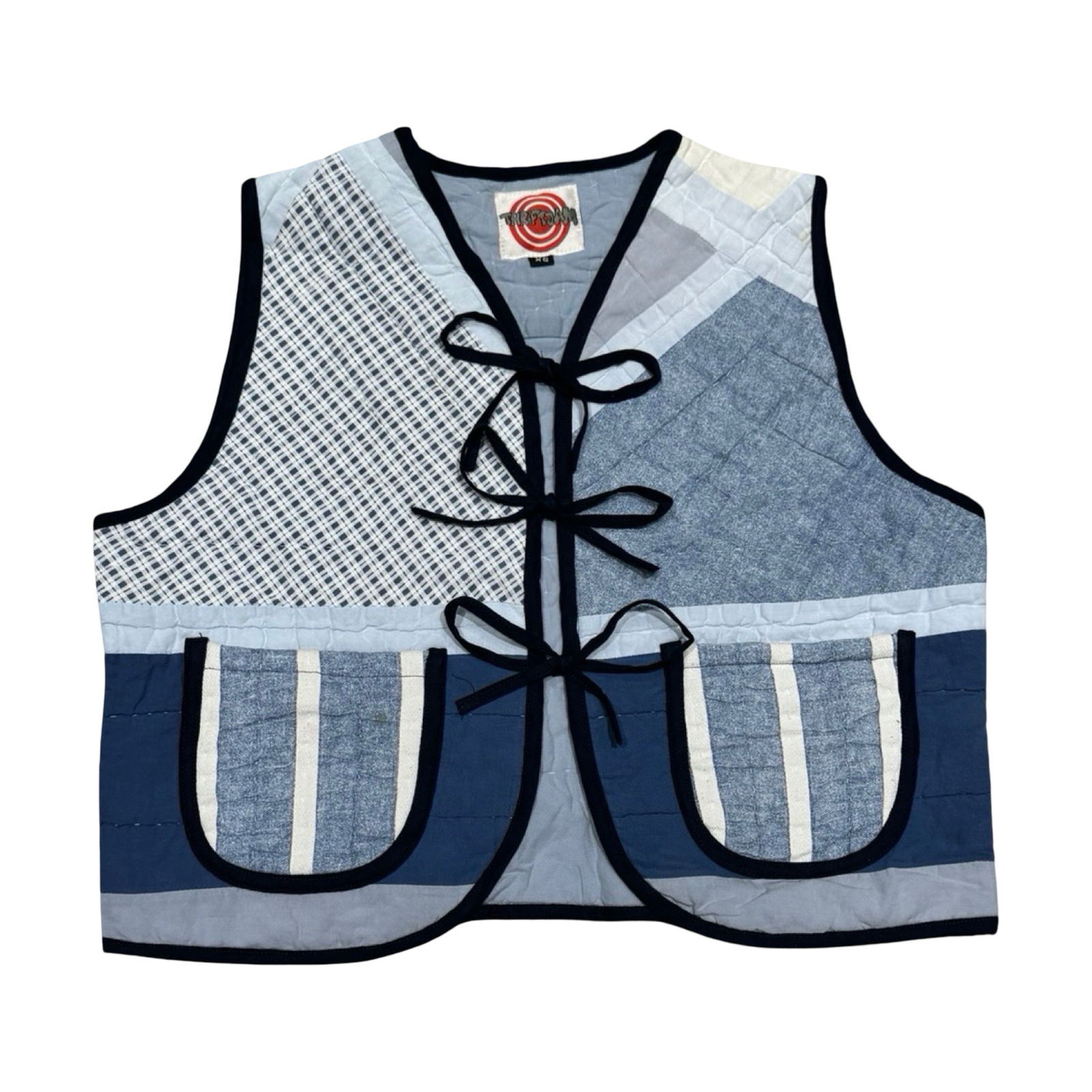 The Blues XS Quilted Vest Rework