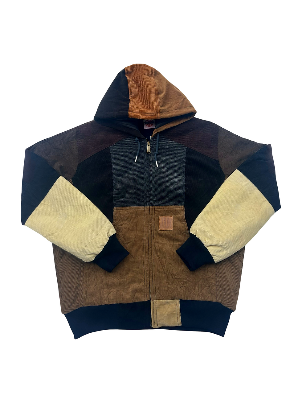 Thumbnail: Corduroy Reworked Patchwork Coat