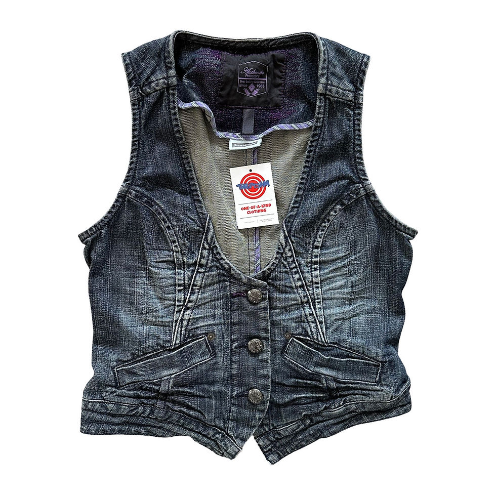 Denim Vest - Vintage