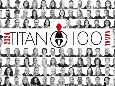 Announcing the recipients of the 2024 Tampa Titan 100